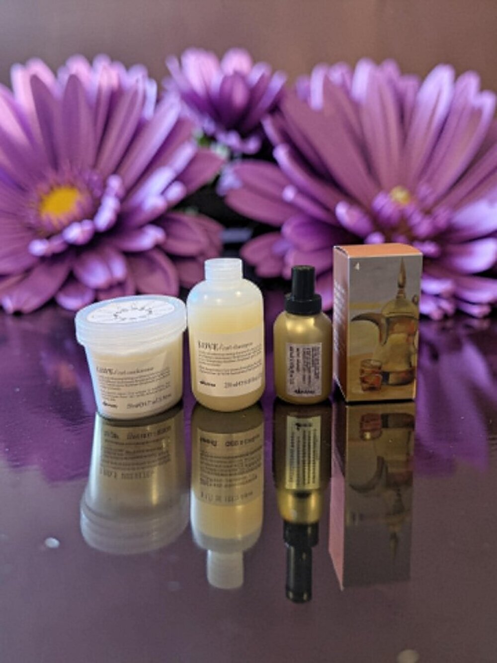 Davines Love Shampoo Conditioner Blow Dry Primer Instantly Soft & Defined Curls